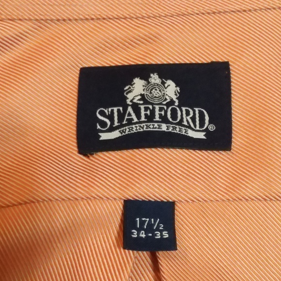 Stafford Wrinkle Free Dress Shirt - Picture 5 of 7